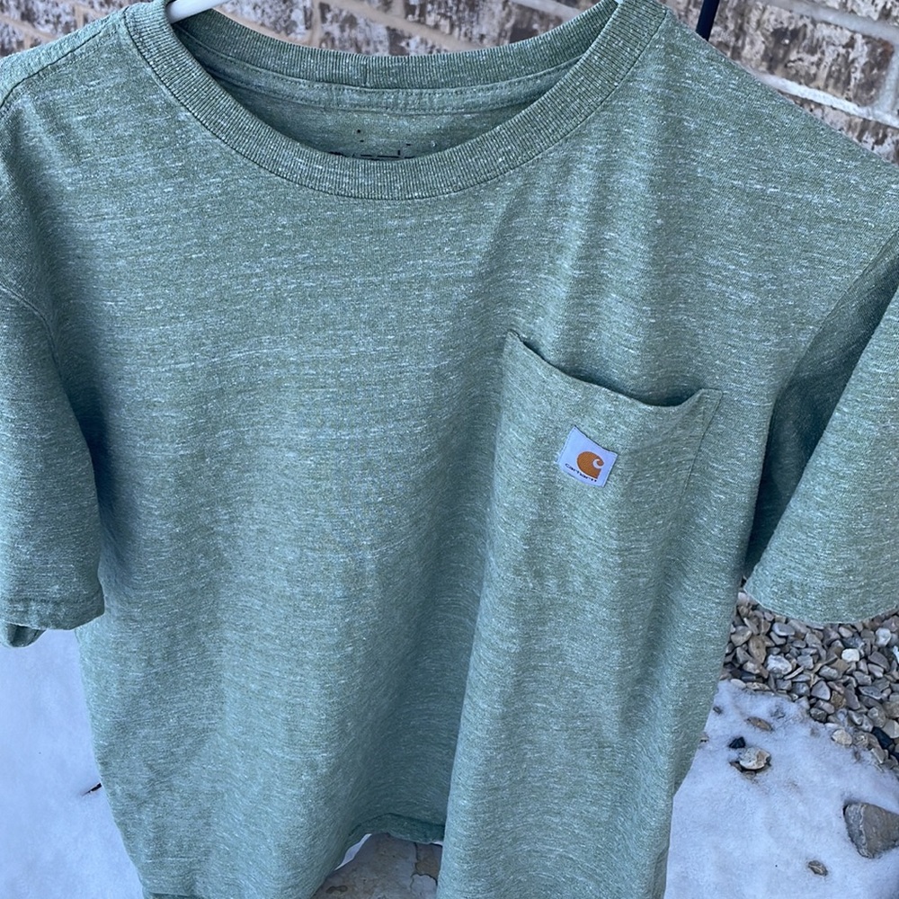 Carhartt Sage Green T Shirt